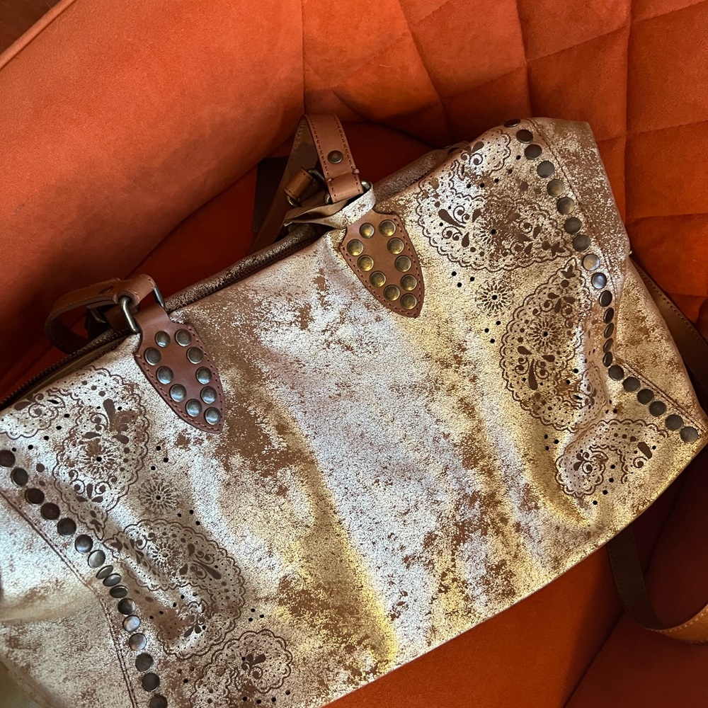 WE THE FREE AUGUSTINE PYRITE TOTE NWOT OS - Picture 8 of 9